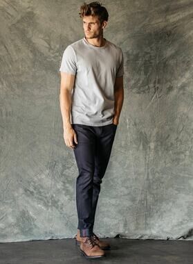 HIROSHI KATO Men’s The Scissors Slim Tapered Jeans Blue Black Raw Size 33